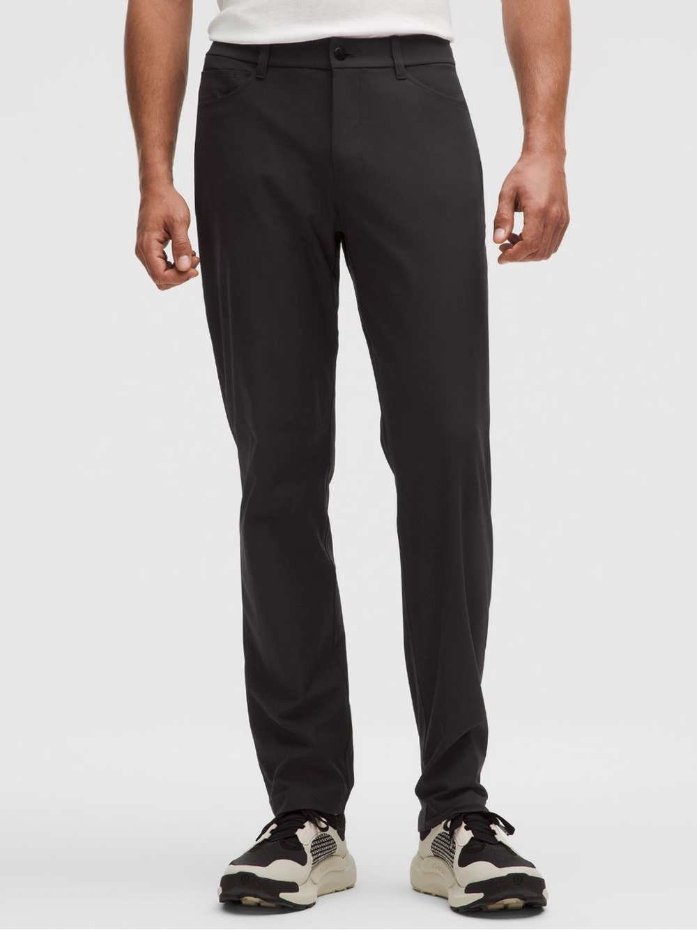 Lululemon Men’s ABC Classic Fit 5-pocket Pant Black 30x32 Warpstreme Casual